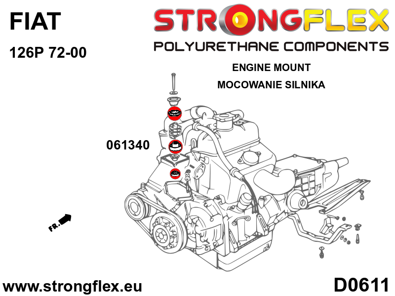 066085A: Full suspension bush kit SPORT