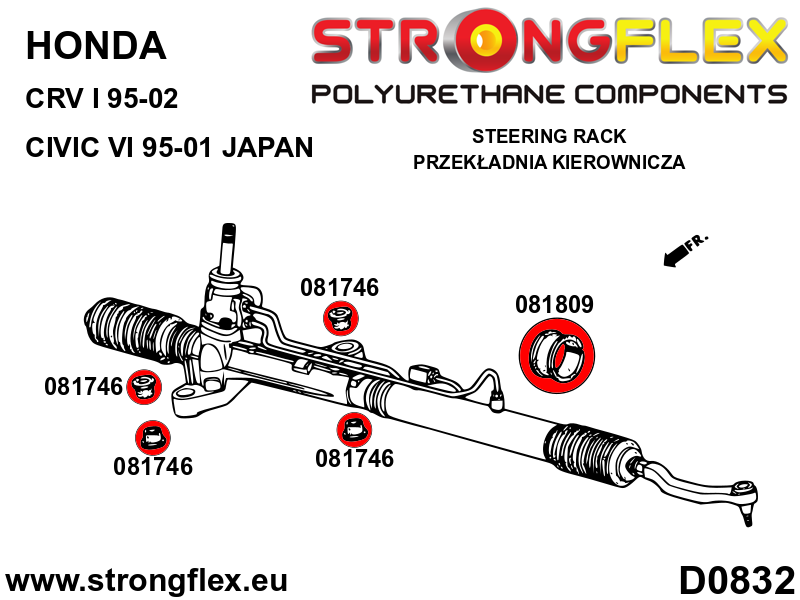 081809B: Steering clamp bush