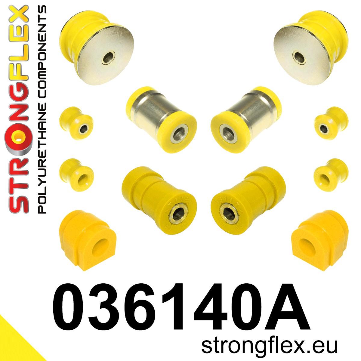 036140A: Rear suspension bush kit SPORT