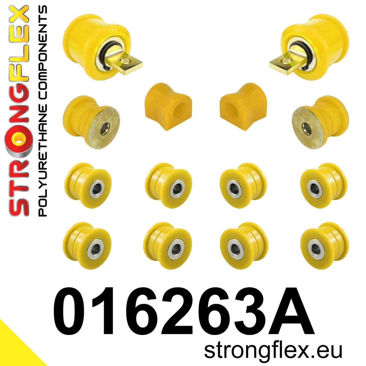 016263A: Rear suspension bush kit SPORT