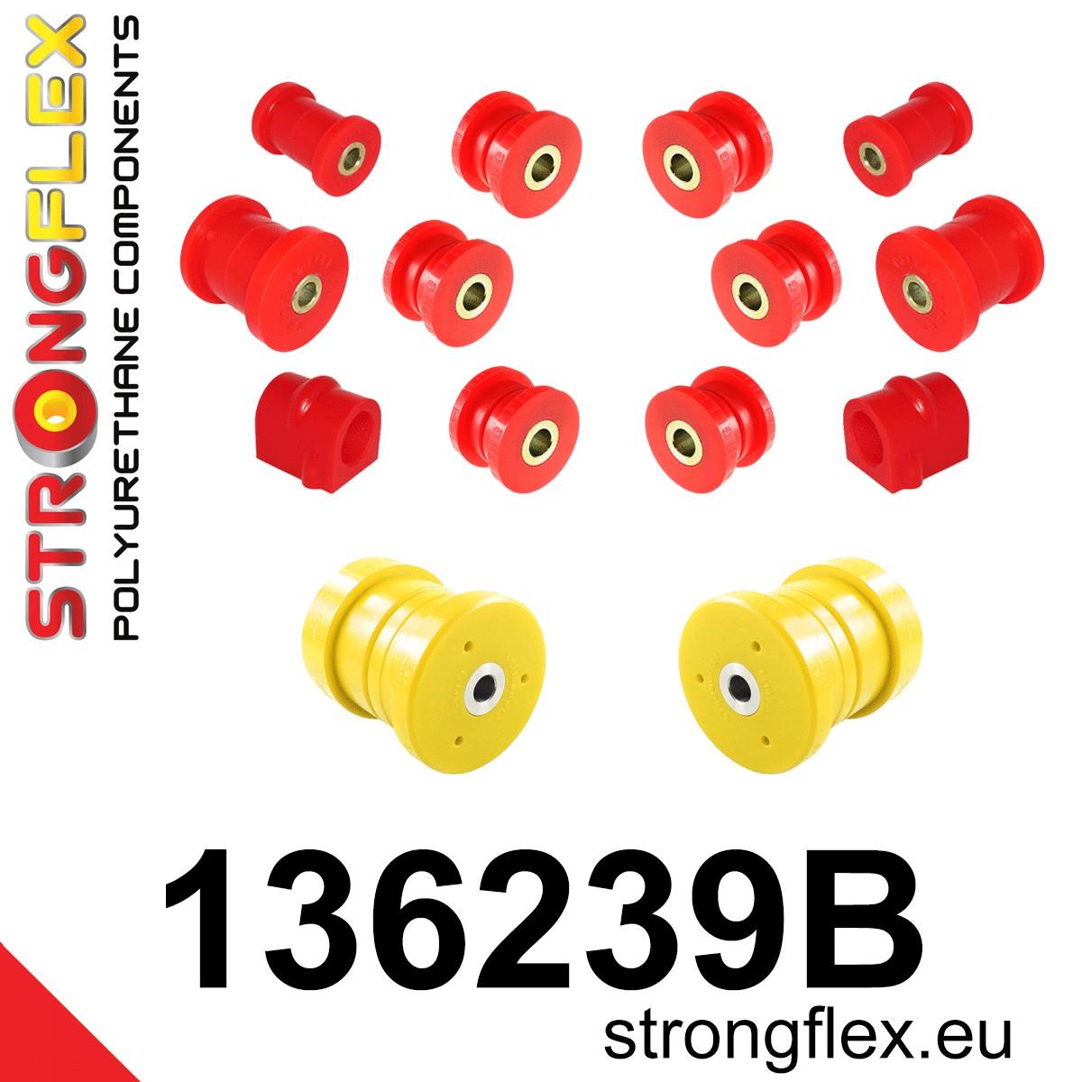 136239B: Full suspension polyurethane bush kit