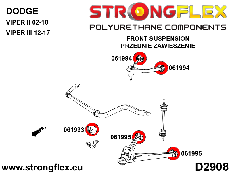 066088B: Full suspension bush kit