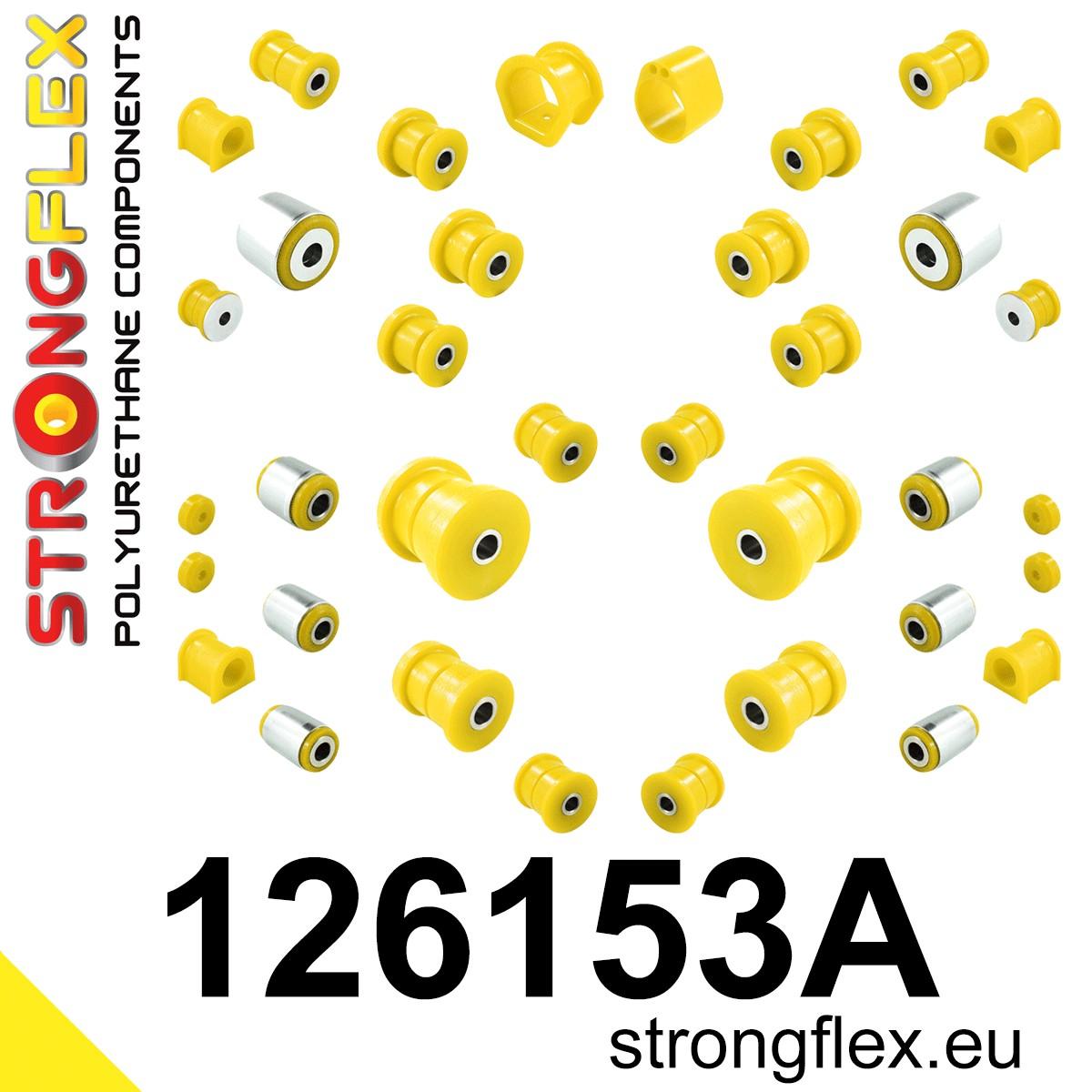 126153A: Full suspension polyurethane bush kit SPORT