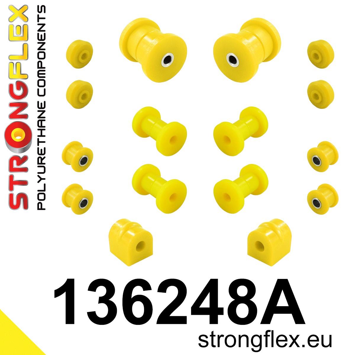 136248A: Rear suspension bush kit SPORT