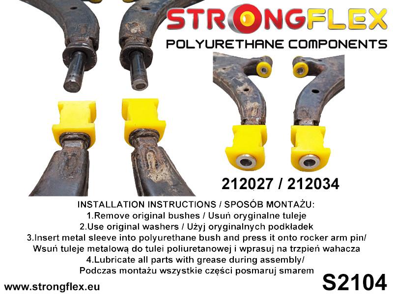 212034B: Front control arm – rear bush