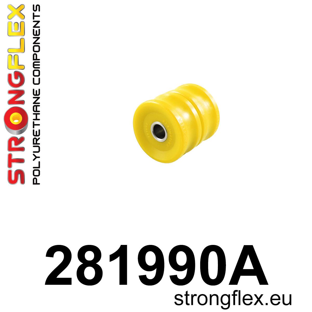 281990A: Front tie bar to chassis bush SPORT
