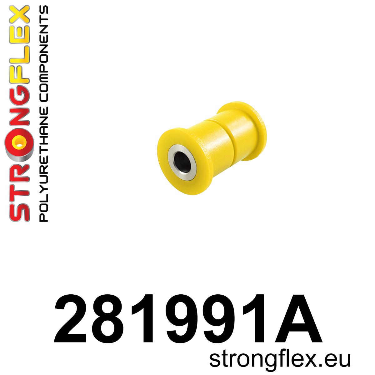 281991A: Rear control arm - inner bush SPORT