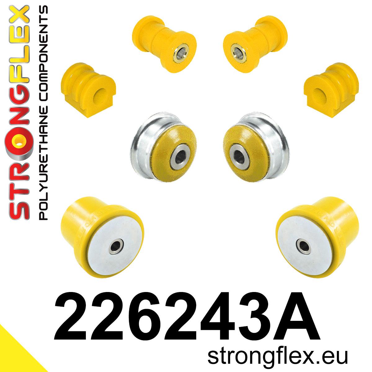 226243A: Front suspension and ream beam bush kit SPORT