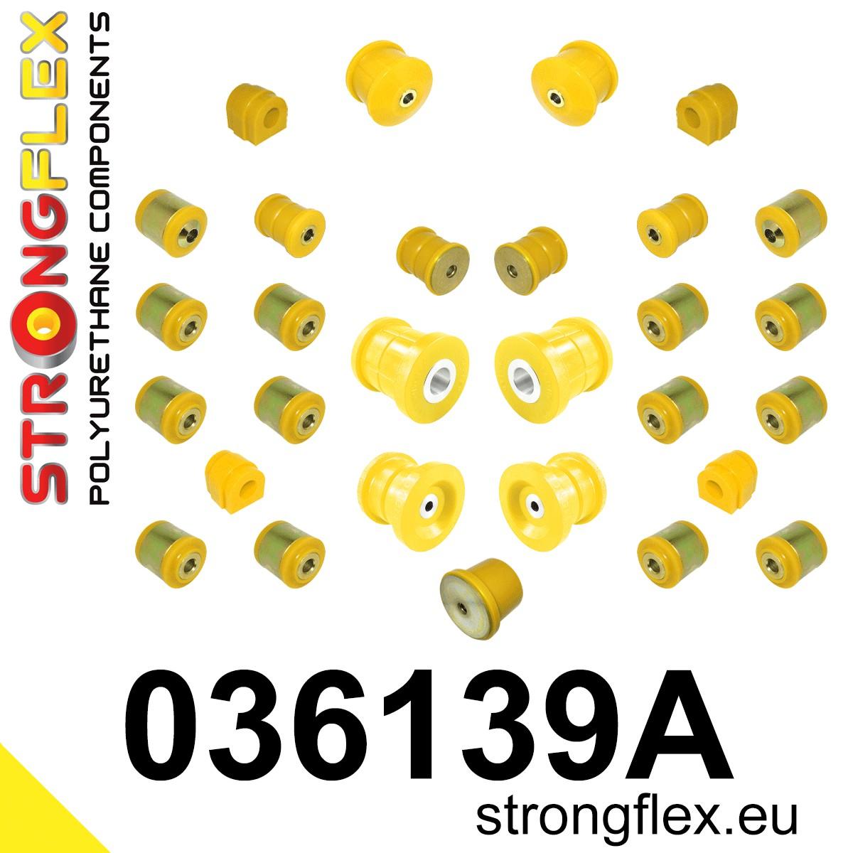 036139A: Full suspension polyurethane bush kit SPORT