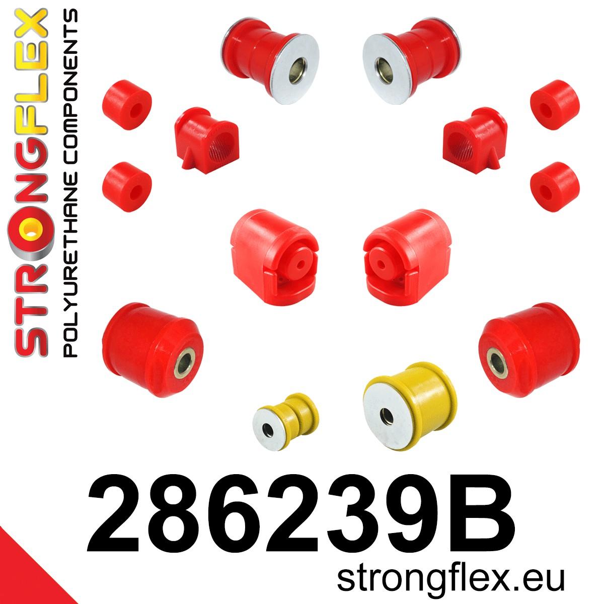 286239B: Front suspension and ream beam bush kit