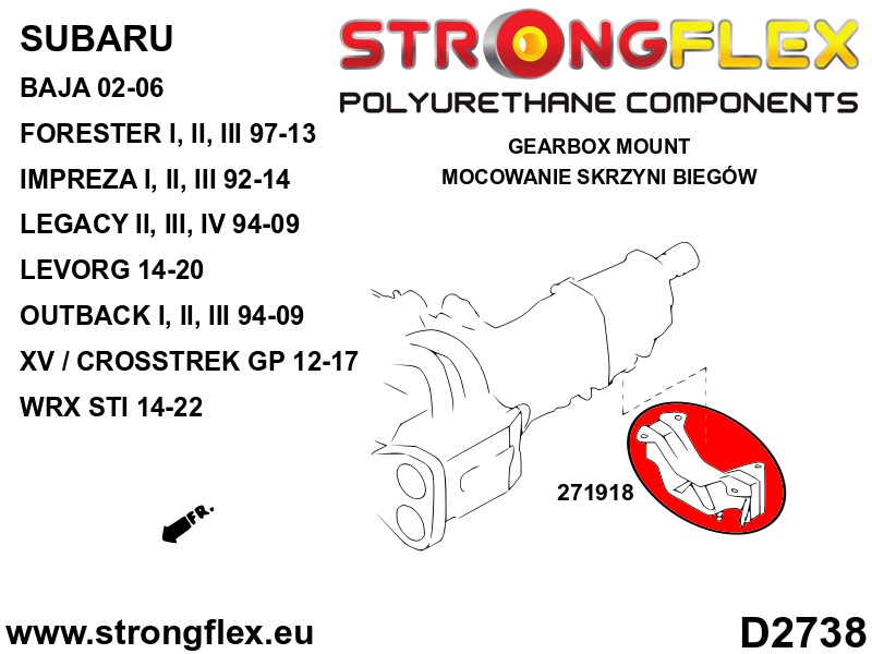 271918B: Gearbox mount