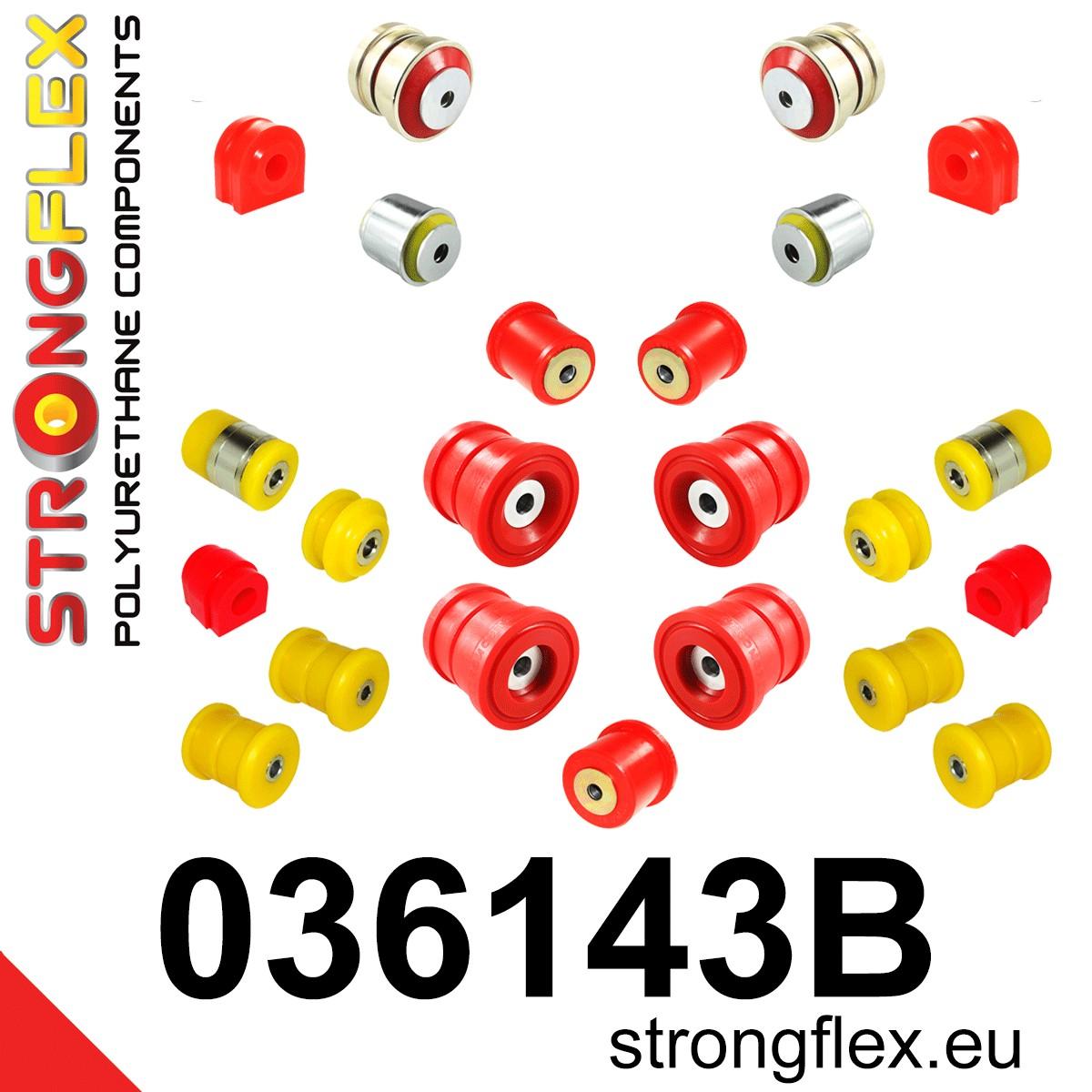 036143B: Full suspension polyurethane bush kit