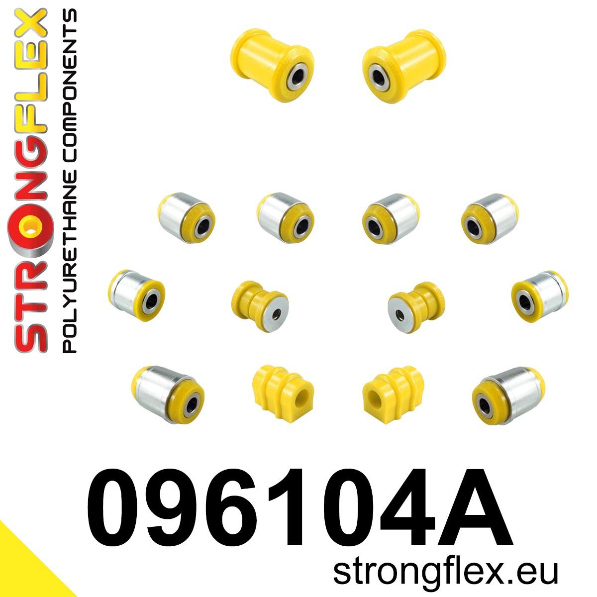 096104A: Rear suspension bush kit SPORT