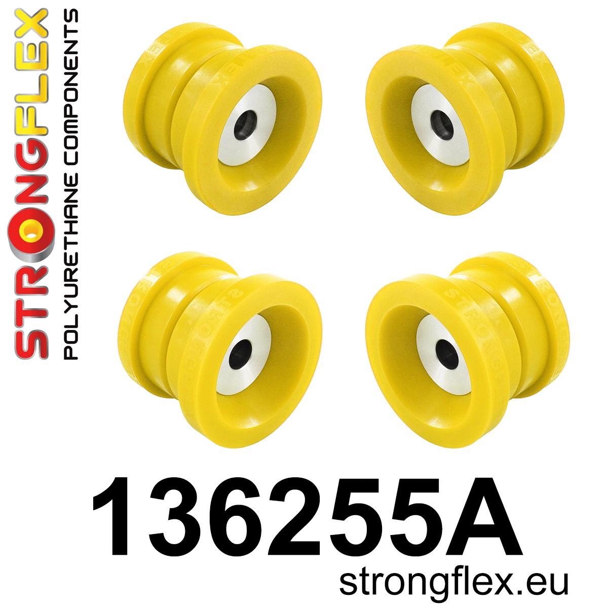 136255A: Front subframe bush kit SPORT