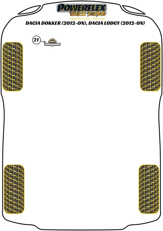 021988B: Rear lower arm – front bush