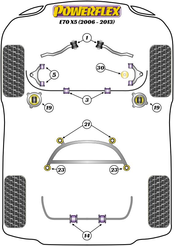 221954B: Achtersubframe – achterste bus