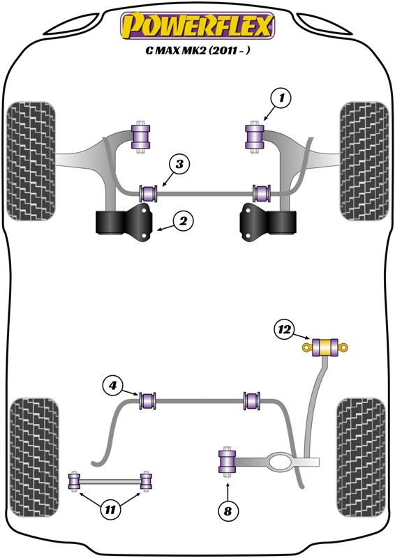 116279A: Voorwielophangingsset SPORT