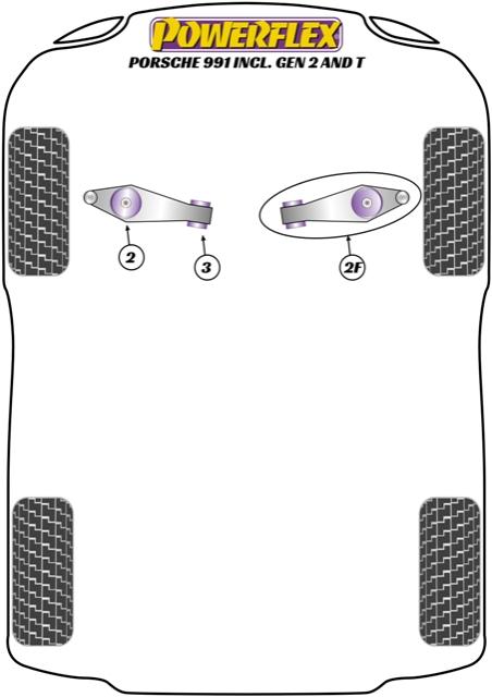 226229A: Rear subframe bush kit SPORT - after 29.05.2012