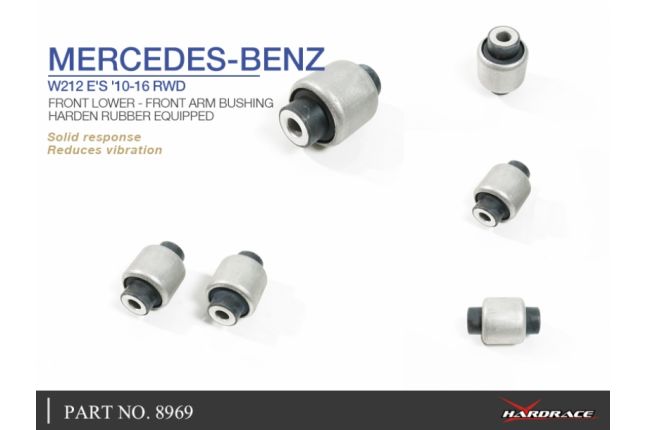 MERCEDES-BENZ W212 E'S '10 -16 RWD voor ONDERSTE - voor draagarm bus - 2PCS / SET