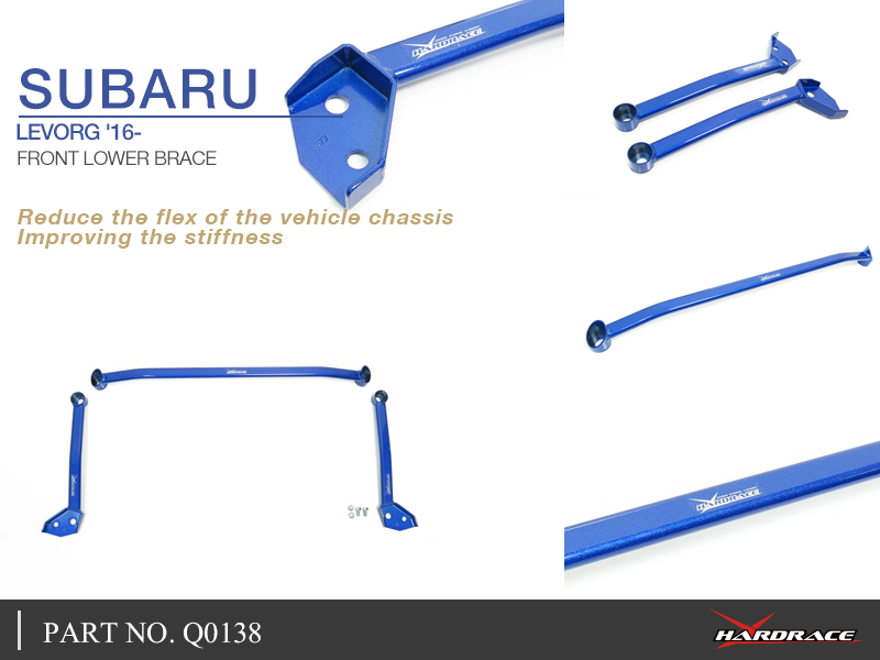 SUBARU LEVORG \'16 - voor onder beugel - 3PCS / SET