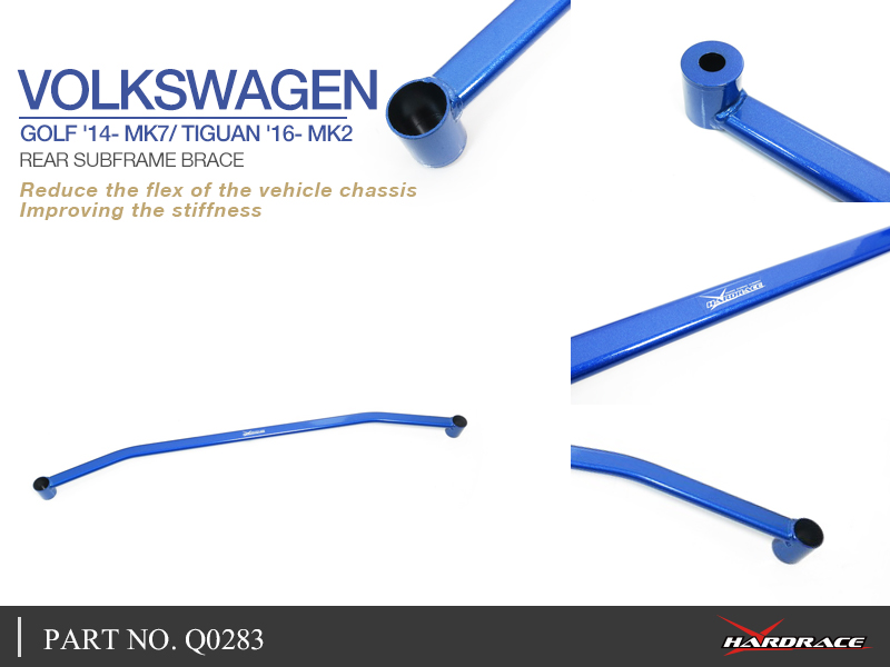 VOLKSWAGEN GOLF \'14 - MK7 / TIGUAN \'16 - MK2 subframe beugel - 1PCS / SET