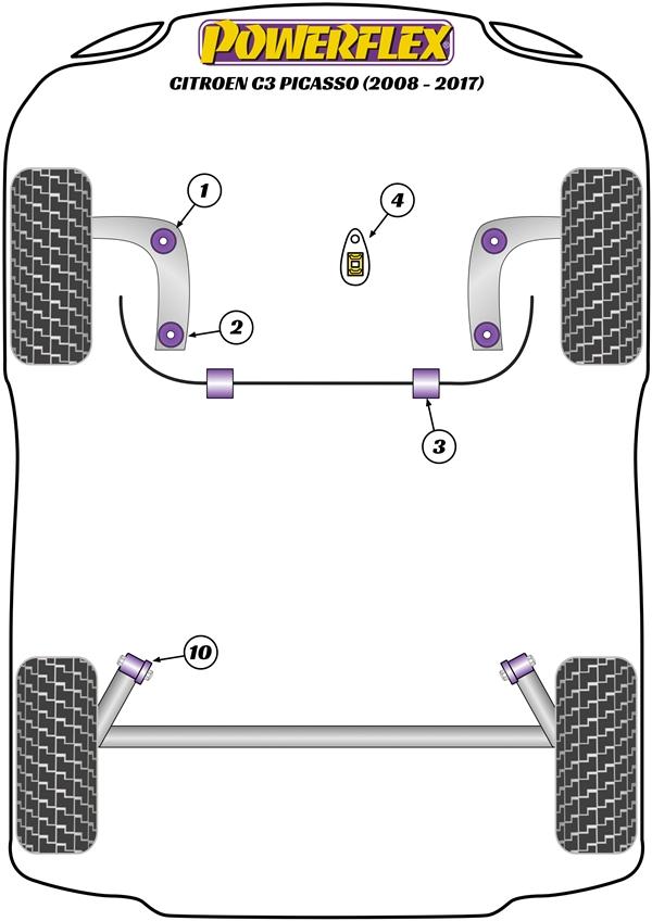 101688A: Voorste bovenarmbus SPORT