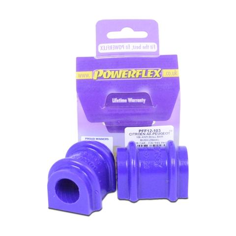 106135A: Front suspension polyurethane bush kit SPORT