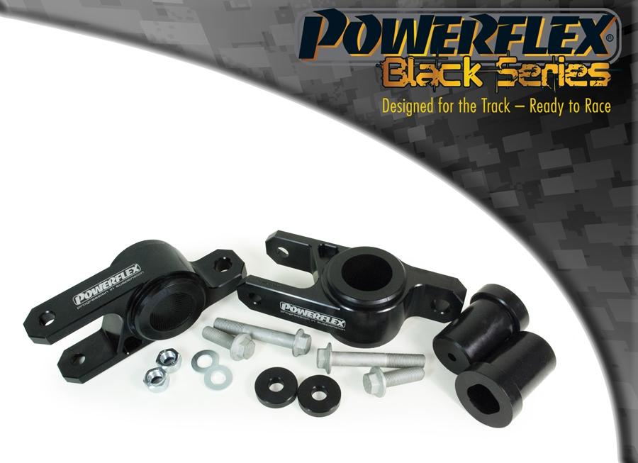Front Wishbone Rear Bush Anti-Lift & Caster Offset Civic Models, black