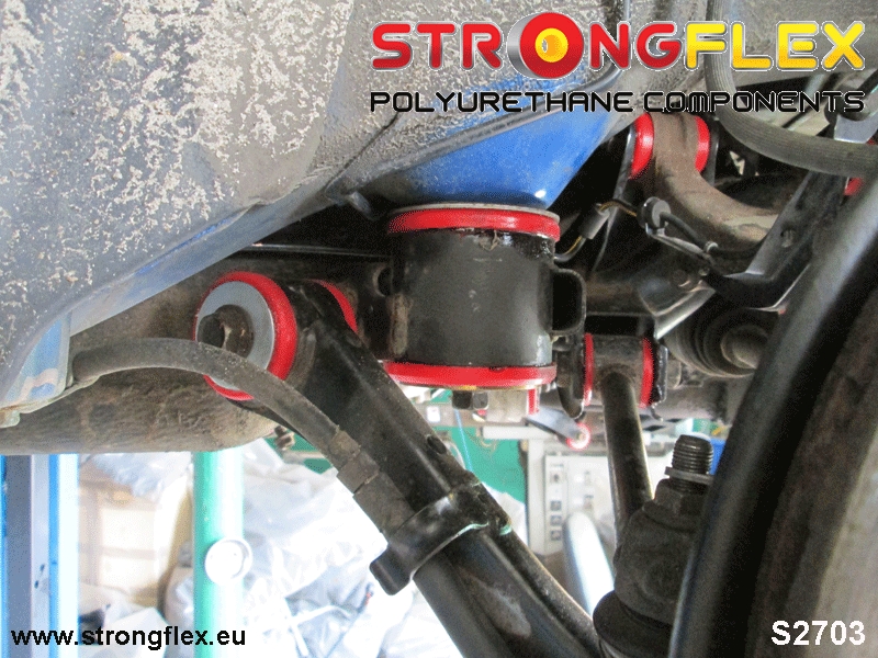 276165B: Rear suspension polyurethane bush kit