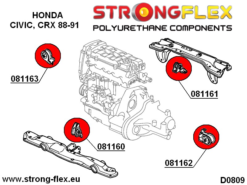 081163B: Engine mount inserts right side
