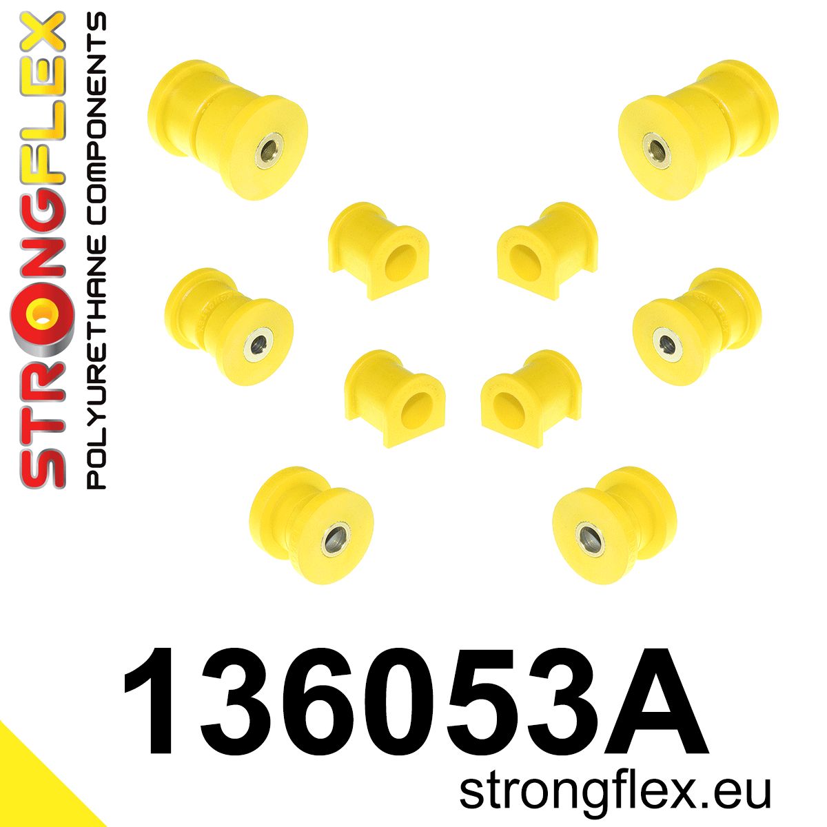136053A: Ophangingsbusset voor en achter SPORT