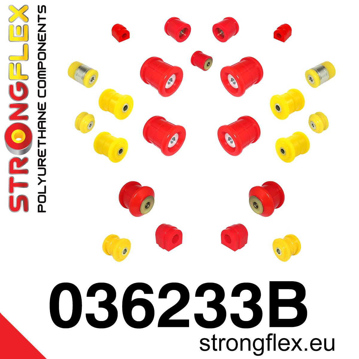 036233B: Volledige ophangingsbusset E39 Sedan