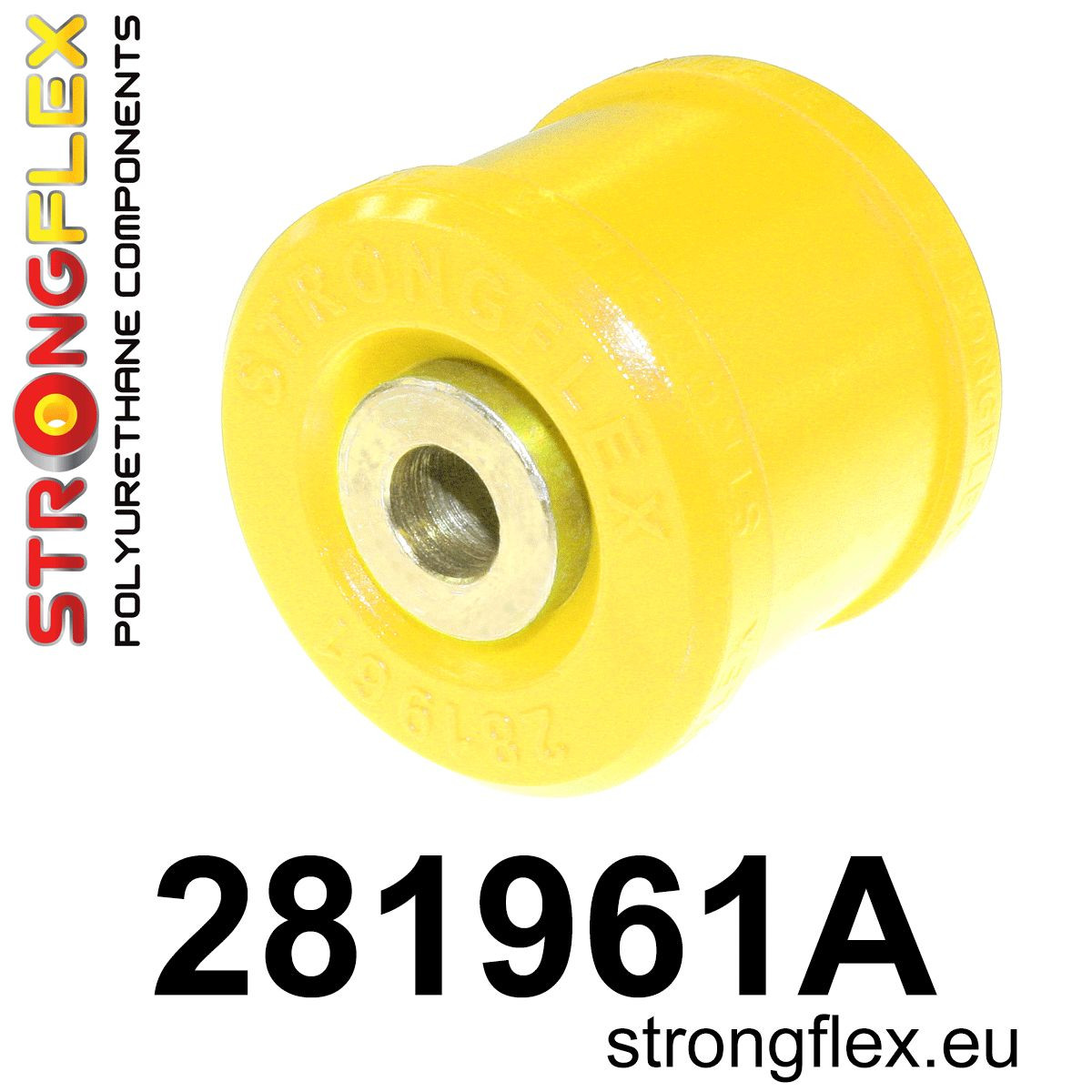281961A: Achterste onderste schokdemperbevestigingsbus 55 mm SPORT