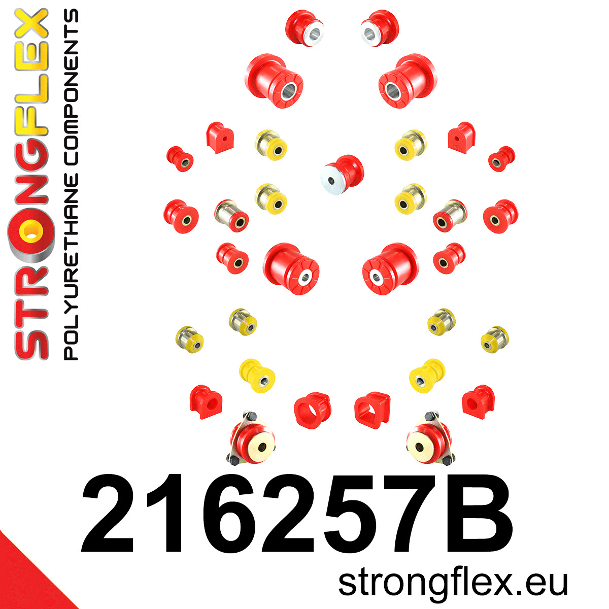 216257B: Full suspension bush kit