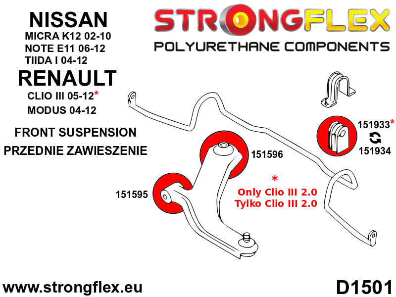 151933B: Voorste bus stabilisatorstang