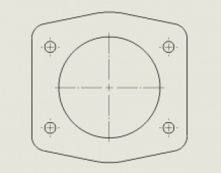 M52 gasklep -> M50 inlaat adapter