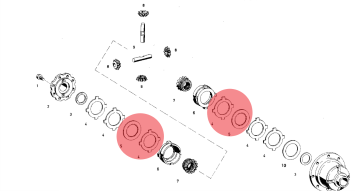 LSD rebuild kit Fiat 500 Abarth competitione