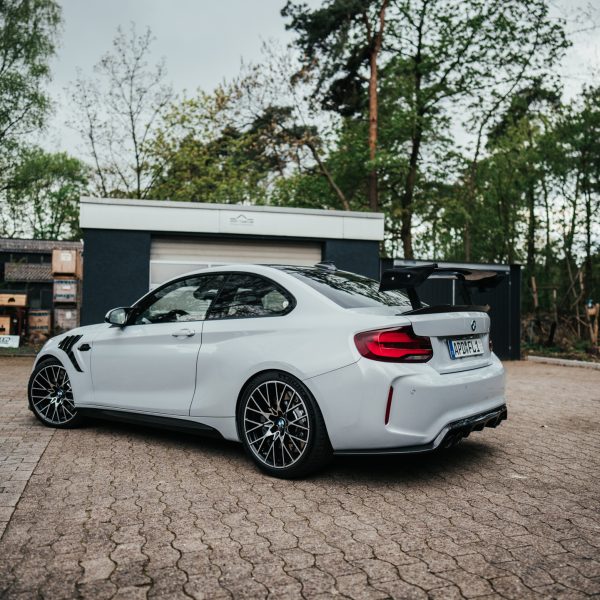 Swan Neck Wing achtervleugel BMW 2XX M2 M2C F87 F22 met TuV onderdelencertificaat